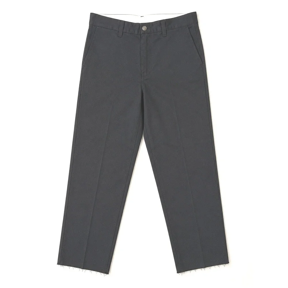 NWT Dickies Occupational Wear Men's Black Work Pants Raw Edge Hem Size 34
